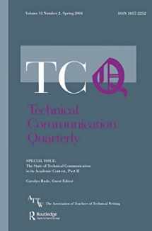 9780805895520-0805895523-The State of Technical Communication in Its Academic Context: Part 2 (Technical Communication Quarterly, volume 13, Number 2, Spring 2004)