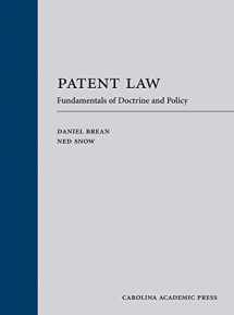 9781531017897-1531017894-Patent Law: Fundamentals of Doctrine and Policy