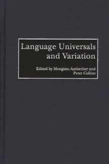 9780275976828-0275976823-Language Universals and Variation (Perspectives on Cognitive Science)