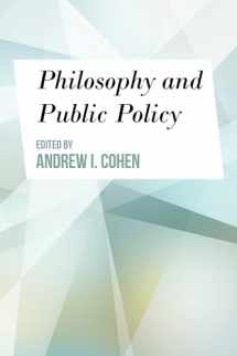 9781786605245-1786605244-Philosophy and Public Policy