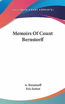 9781436693493-1436693497-Memoirs Of Count Bernstorff