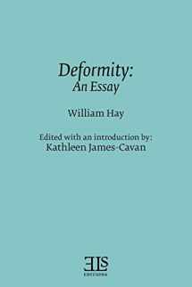9780920604915-0920604919-Deformity: An Essay (English Literary Studies Monographs (Els))