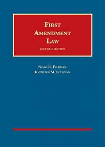 9781684673308-1684673305-First Amendment Law (University Casebook Series)