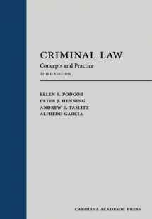 9781611630138-1611630134-Criminal Law: Concepts and Practice (Carolina Academic Press: Law Advisory Broad)