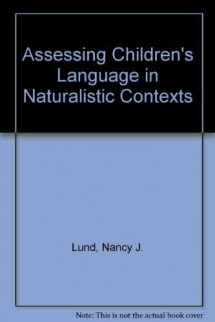 9780130497369-0130497363-Assessing children's language in naturalistic contexts