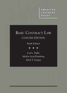 9781683285670-1683285670-Basic Contract Law, Concise Edition (American Casebook Series)