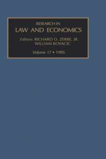 9781559389648-1559389648-Research in Law & Economics, Vol. 17