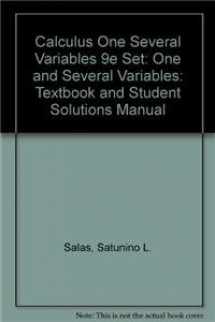 9780471662730-0471662739-Calculus, Textbook and Student Solutions Manual: One and Several Variables