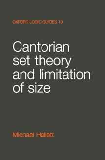 9780198532835-0198532830-Cantorian Set Theory and Limitation of Size (Oxford Logic Guides)