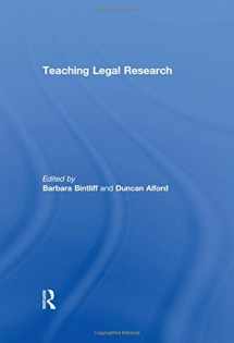 9780415580878-0415580870-Teaching Legal Research