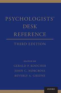 9780199845491-0199845492-Psychologists' Desk Reference
