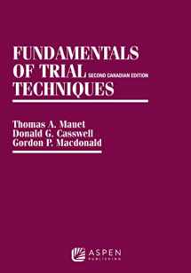 9780735518865-0735518866-Fundamentals of Trial Techniques: Canadian, 2nd Edition (Coursebook Series)