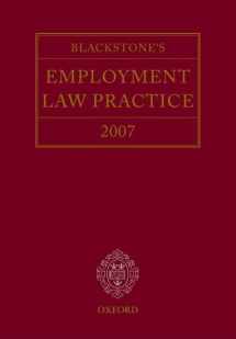 9780199216734-0199216738-Blackstone's Employment Law Practice 2007