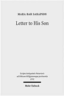 9783161501630-3161501632-Letter to His Son (Scripta Antiquitatis Posterioris Ad Ethicam Religionemque Pertinentia)