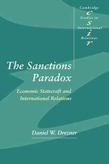 9780521644150-0521644151-The Sanctions Paradox: Economic Statecraft and International Relations (Cambridge Studies in International Relations, Series Number 65)