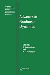 9789056990305-9056990306-Advances in Nonlinear Dynamics (Stability and Control: Theory, Methods and Applications)