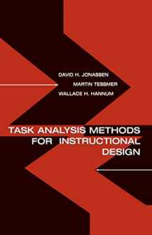9780805830859-0805830855-Task Analysis Methods for Instructional Design