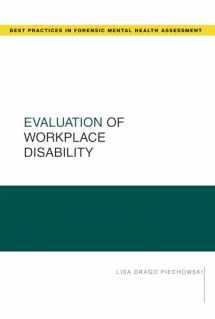 9780195341096-0195341090-Evaluation of Workplace Disability (Best Practices in Forensic Mental Health Assessments)