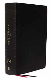 9780718080013-0718080017-KJV, The King James Study Bible, Genuine Leather, Black, Thumb Indexed, Red Letter, Full-Color Edition: Holy Bible, King James Version
