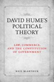 9780802093356-0802093353-David Hume's Political Theory: Law, Commerce and the Constitution of Government (Heritage)