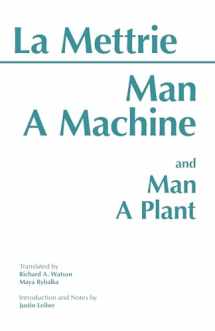 9780872201941-0872201945-Man a Machine and Man a Plant