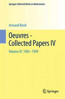 9783642307171-3642307175-Oeuvres - Collected Papers IV: 1983 - 1999 (Springer Collected Works in Mathematics) (English and German Edition)