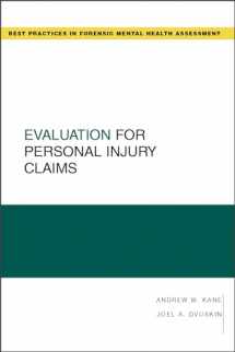 9780195326079-0195326075-Evaluation for Personal Injury Claims (Best Practices in Forensic Mental Health Assessments)