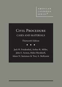 9781636591810-1636591817-Civil Procedure: Cases and Materials (American Casebook Series)