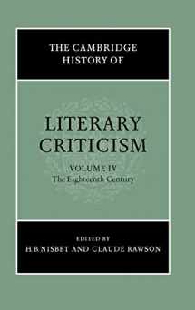 9780521300094-0521300096-The Cambridge History of Literary Criticism, Vol. 4: The Eighteenth Century
