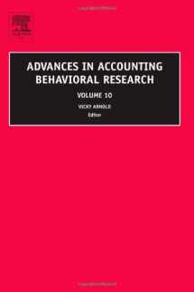 9780762314546-0762314540-Advances in Accounting Behavioral Research