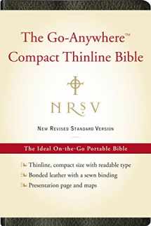 9780061827204-0061827207-NRSV, The Go-Anywhere Compact Thinline Bible, Bonded Leather, Black: The Ideal On-the-Go Portable Bible