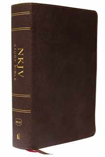 9780785220718-0785220712-NKJV Study Bible, Premium Calfskin Leather, Brown, Full-Color, Thumb Indexed, Comfort Print: The Complete Resource for Studying God’s Word