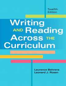 9780321896391-0321896394-Writing and Reading Across the Curriculum Plus WritingLab with eText -- Access Card Package (12th Edition)