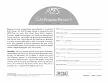 9781557665874-1557665877-Assessment, Evaluation, and Programming System for Infants and Children (AEPS®), Child Progress Record II: Three to Six Years