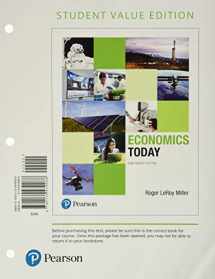 9780134641935-0134641930-Economics Today, Student Value Edition Plus MyLab Economics with Pearson eText -- Access Card Package