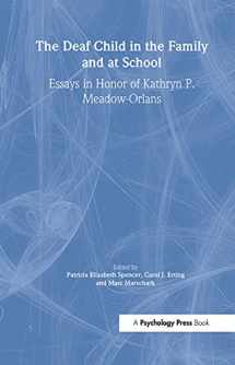 9780805832204-0805832203-The Deaf Child in the Family and at School: Essays in Honor of Kathryn P. Meadow-Orlans