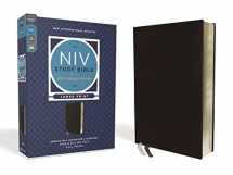 9780310090335-0310090334-NIV Study Bible, Fully Revised Edition (Study Deeply. Believe Wholeheartedly.), Large Print, Bonded Leather, Black, Red Letter, Comfort Print