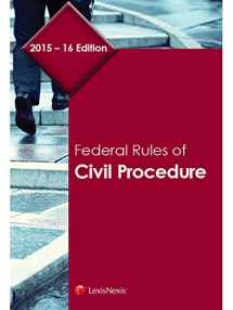 9781632824714-163282471X-Federal Rules of Civil Procedure (2015 - 2016)
