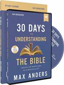 9780310112822-0310112826-30 Days to Understanding the Bible Study Guide with DVD: Unlock the Scriptures in 15 Minutes a Day