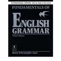 9780131930193-0131930192-Fundamentals of English Grammar without Answer Key (Black), International Version, Azar Series (3rd Edition)