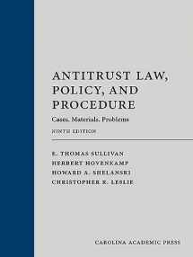 9781531027537-1531027539-Antitrust Law, Policy, and Procedure: Cases, Materials, Problems