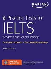 9781506250175-1506250173-6 Practice Tests for IELTS Academic and General Training: Audio + Online (Kaplan Test Prep)