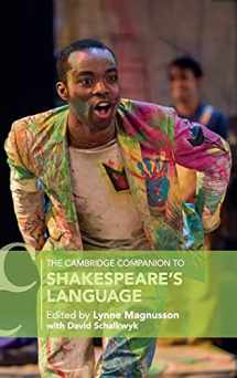 9781107131934-1107131936-The Cambridge Companion to Shakespeare's Language (Cambridge Companions to Literature)