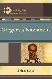 9780801049088-0801049083-Gregory of Nazianzus (Foundations of Theological Exegesis and Christian Spirituality)
