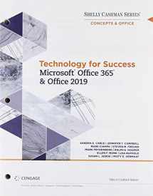 9780357268186-0357268180-Bundle: Technology for Success and Shelly Cashman Series Microsoft Office 365 & Office 2019, Loose-leaf Version + SAM 365 & 2019 Assessments, ... Access Card with Access to eBook for 1 term