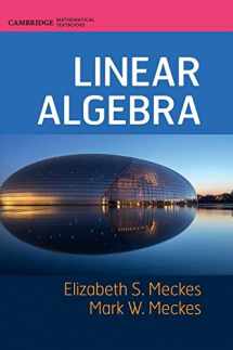 9781107177901-1107177901-Linear Algebra (Cambridge Mathematical Textbooks)