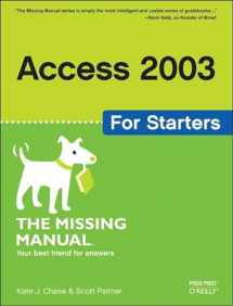 9780596006655-0596006659-Access 2003 for Starters: The Missing Manual