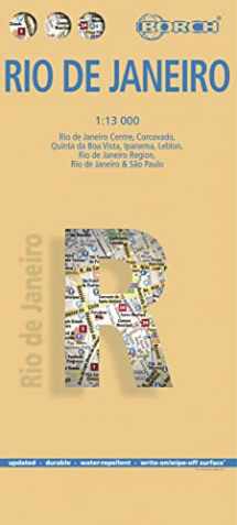 9783866093140-3866093144-Laminated Rio de Janeiro Map by Borch (English, Spanish, French, Italian and German Edition)