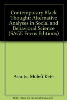 9780803915008-0803915004-Contemporary Black Thought: Alternative Analyses in Social and Behavioral Science (SAGE Focus Editions)