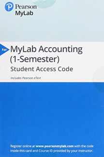 9780134728889-0134728882-Financial Accounting -- MyLab Accounting with Pearson eText Access Code